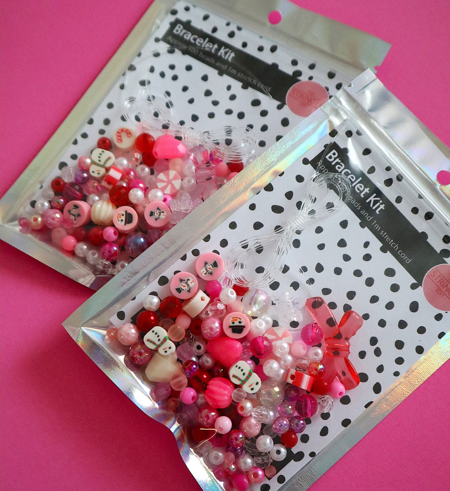 Christmas Bracelet Kit- Pinkmas Mix