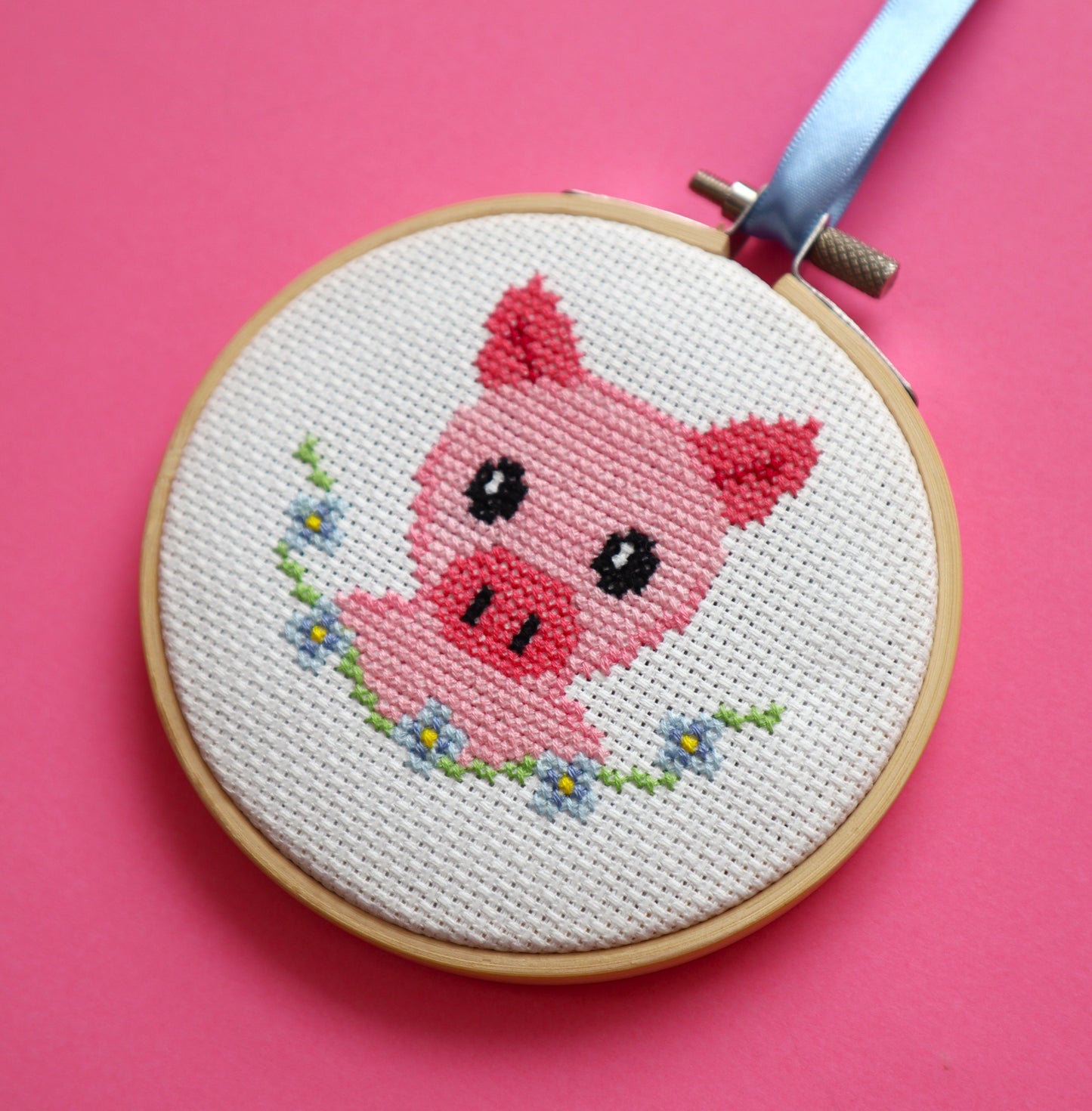 Pig Cross Stitch Pattern
