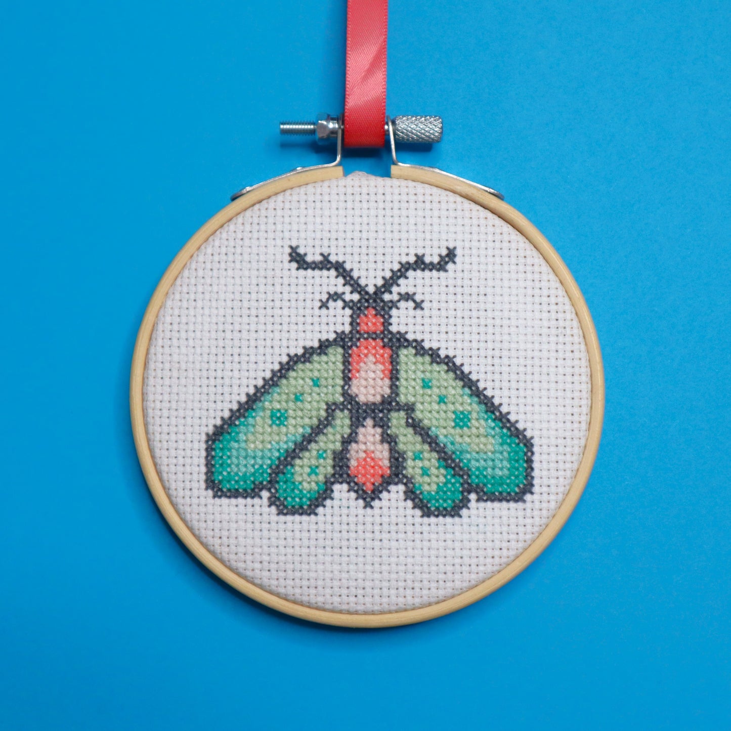 Moth Cross Stitch Pattern