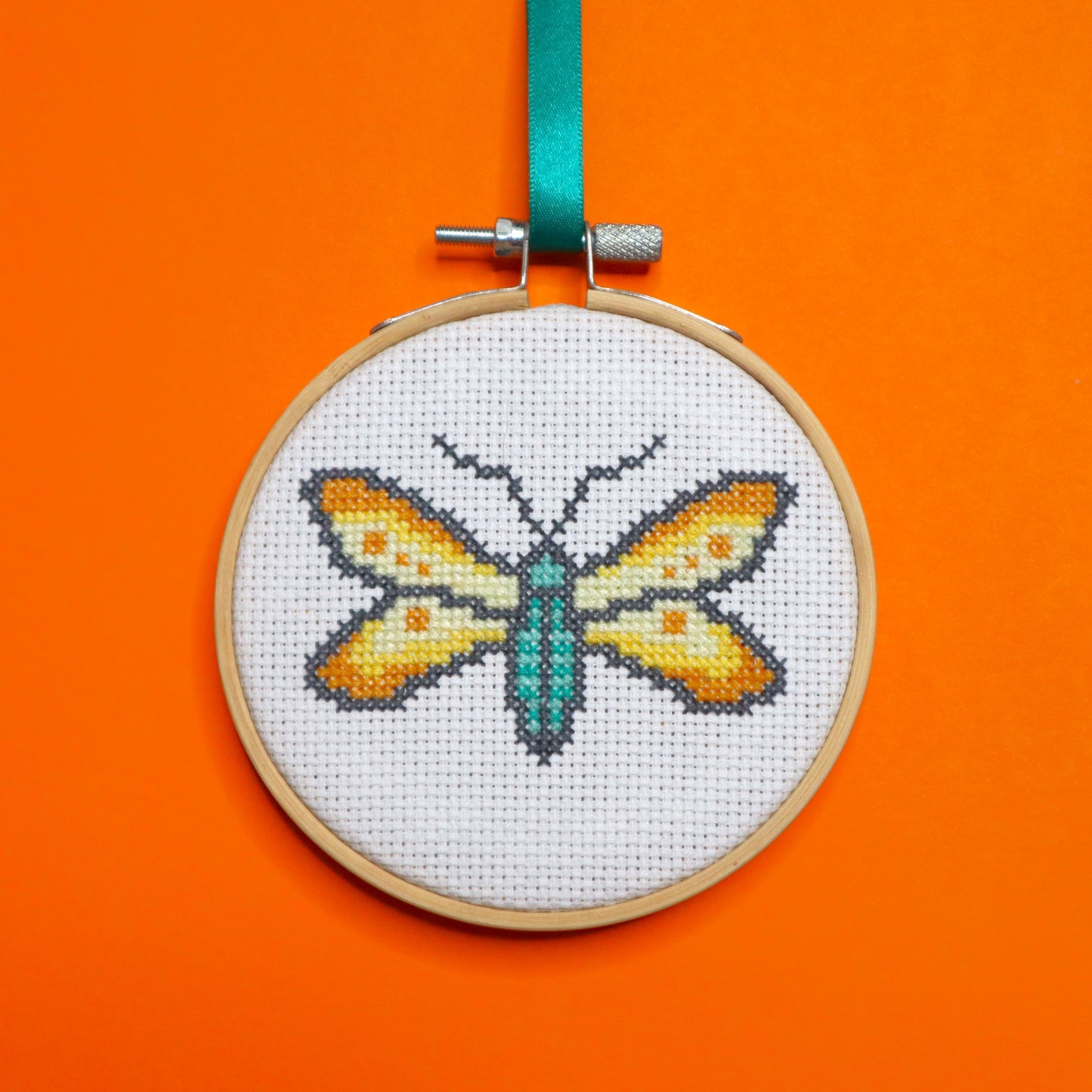Moth Cross Stitch Pattern