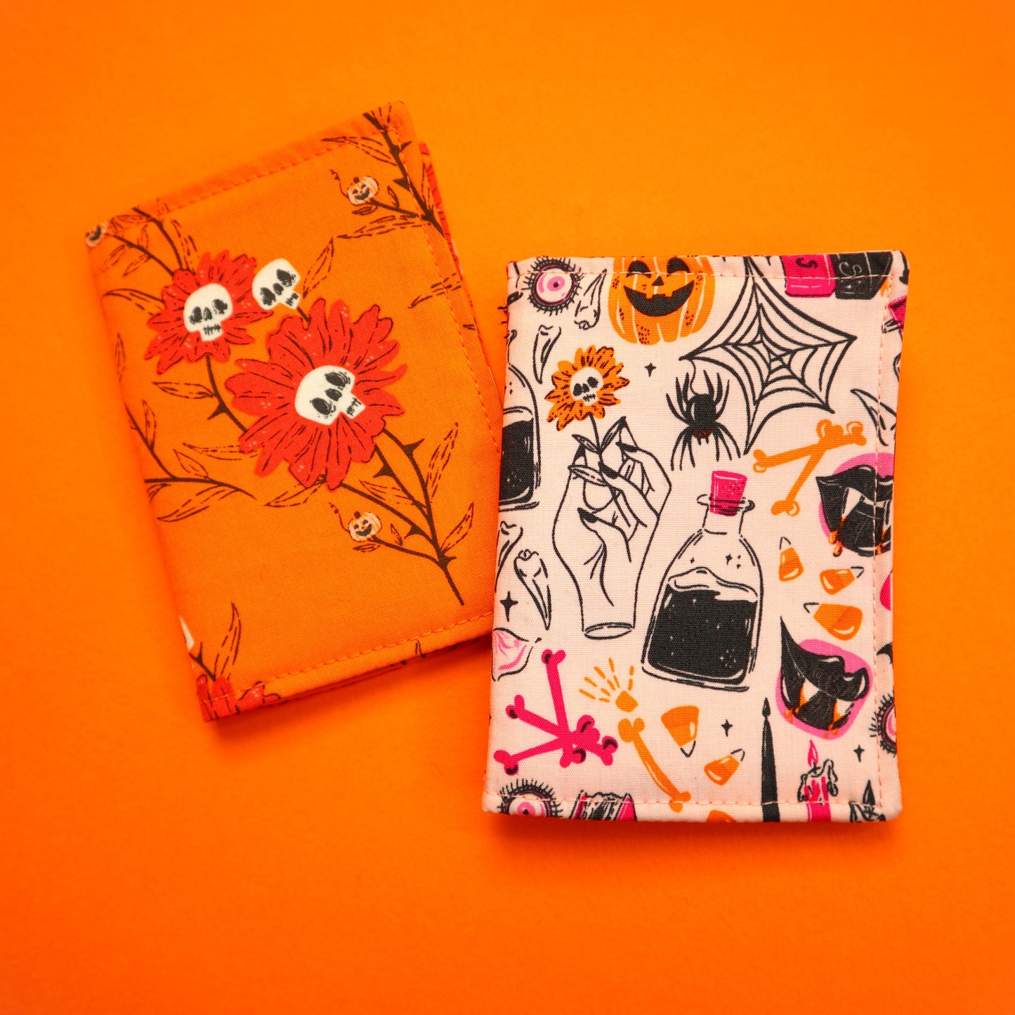 Spooky Print Needle Case