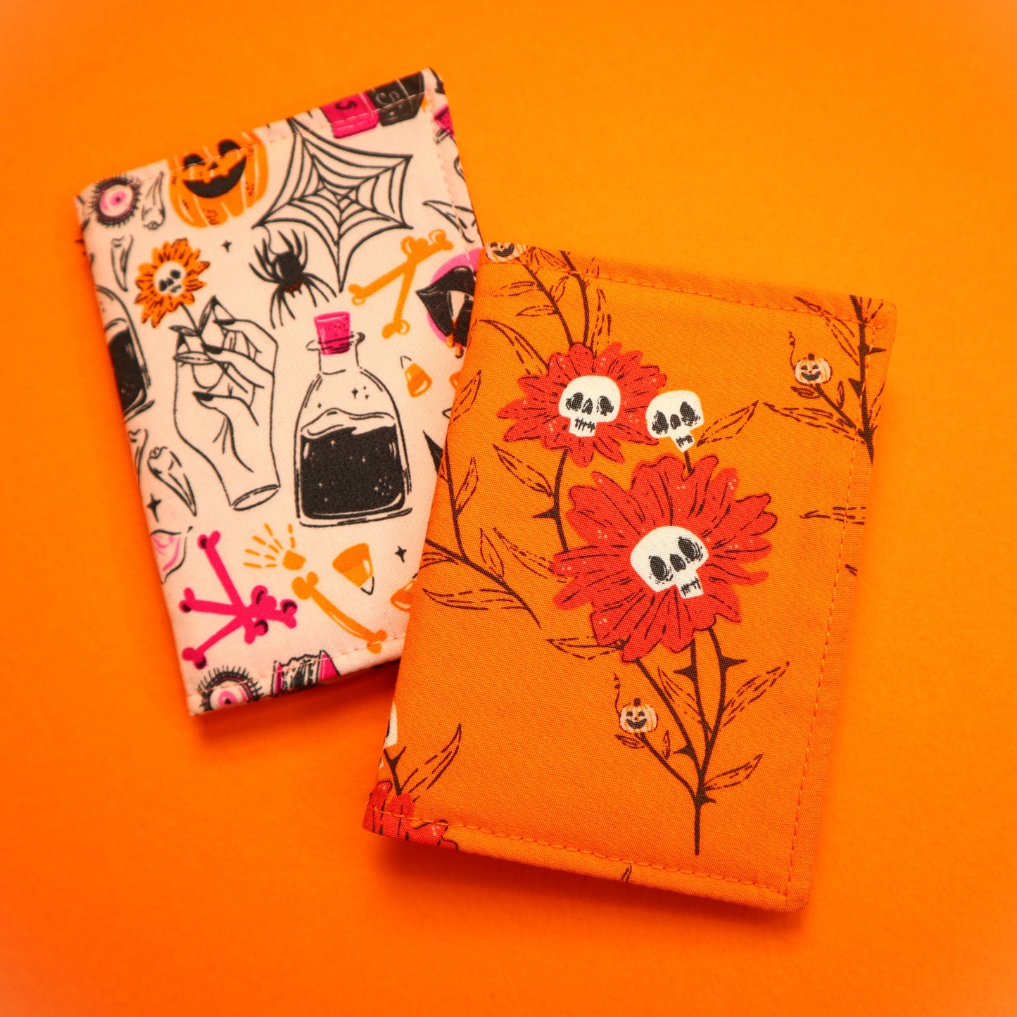 Spooky Print Needle Case