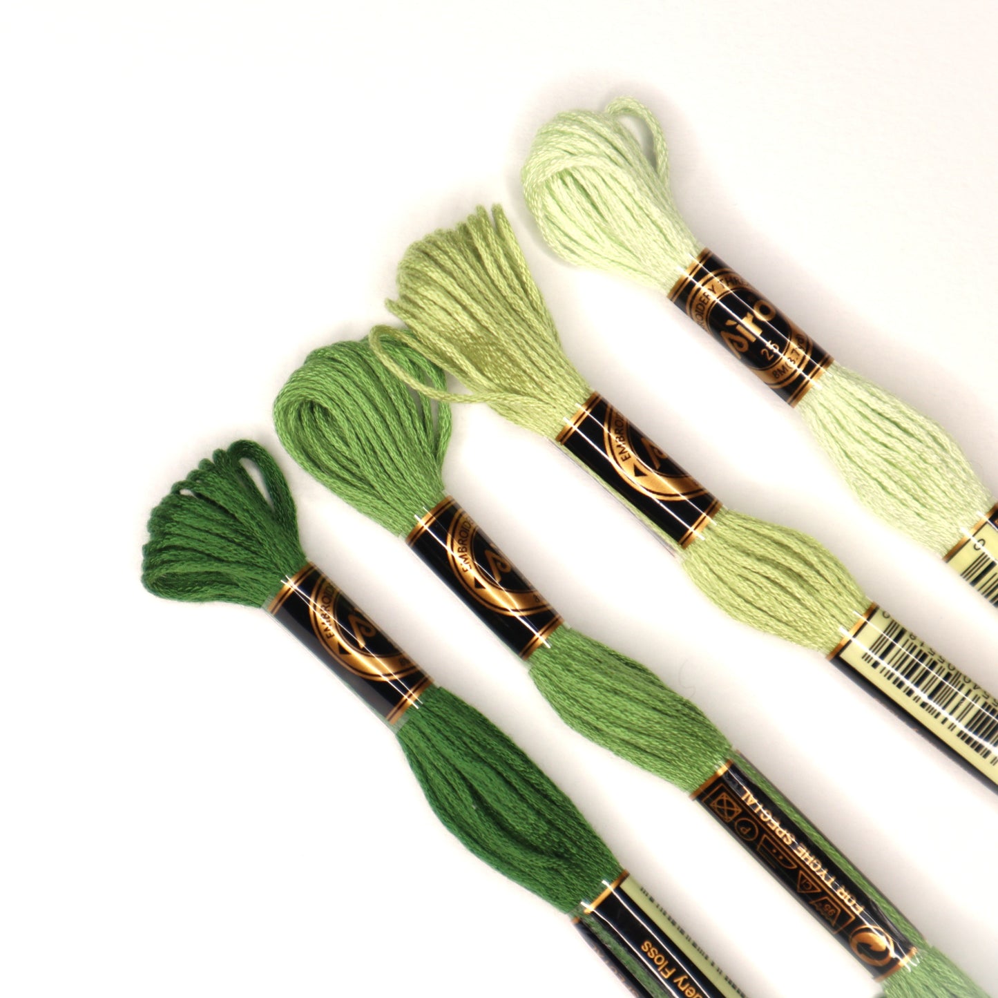 Embroidery Thread Pack- Green Mix