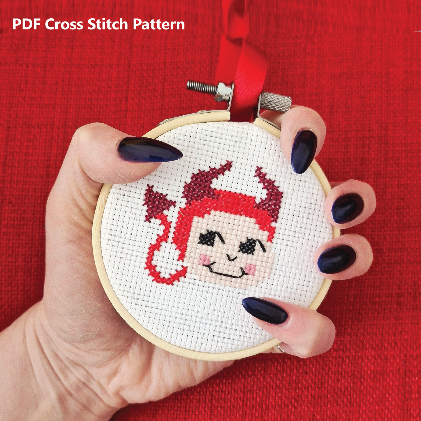 Little Devil Cross Stitch Pattern