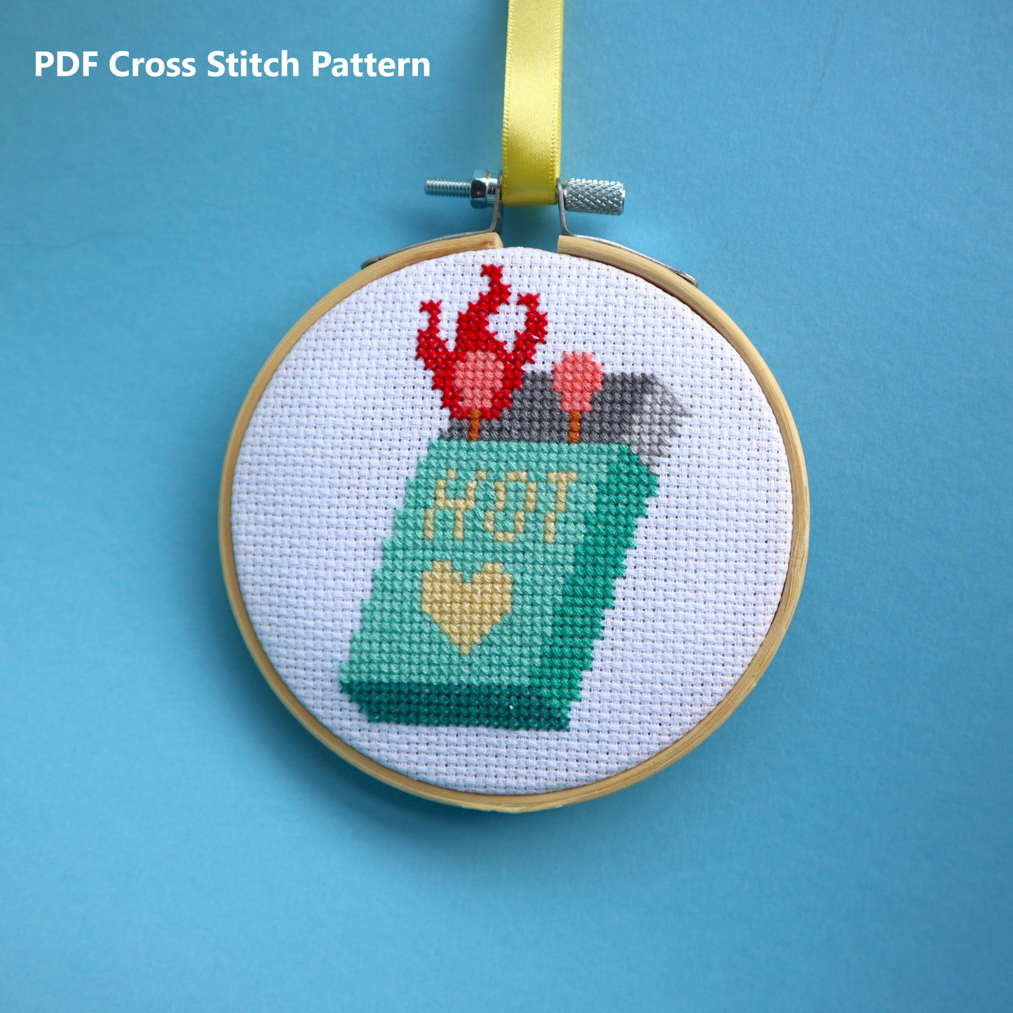 Matchbox Cross Stitch Pattern