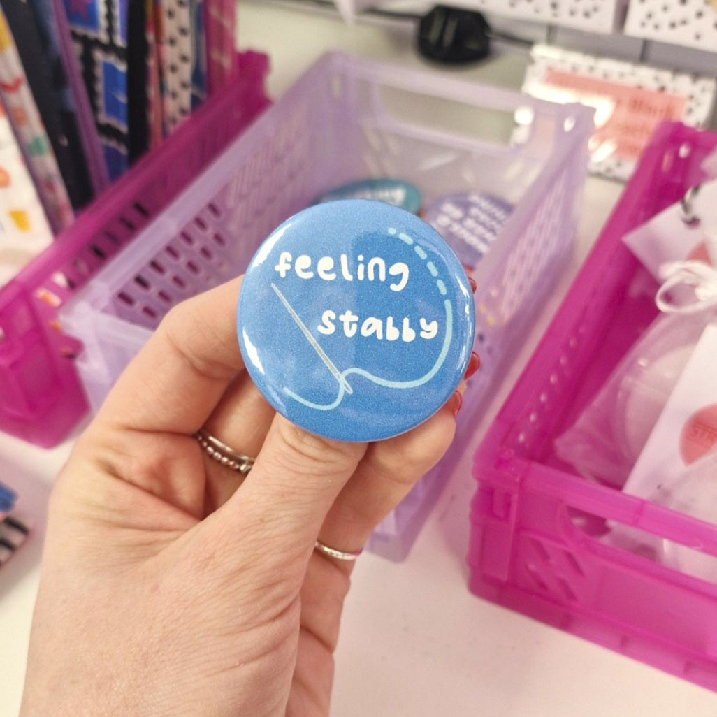 Badge- "feeling stabby"