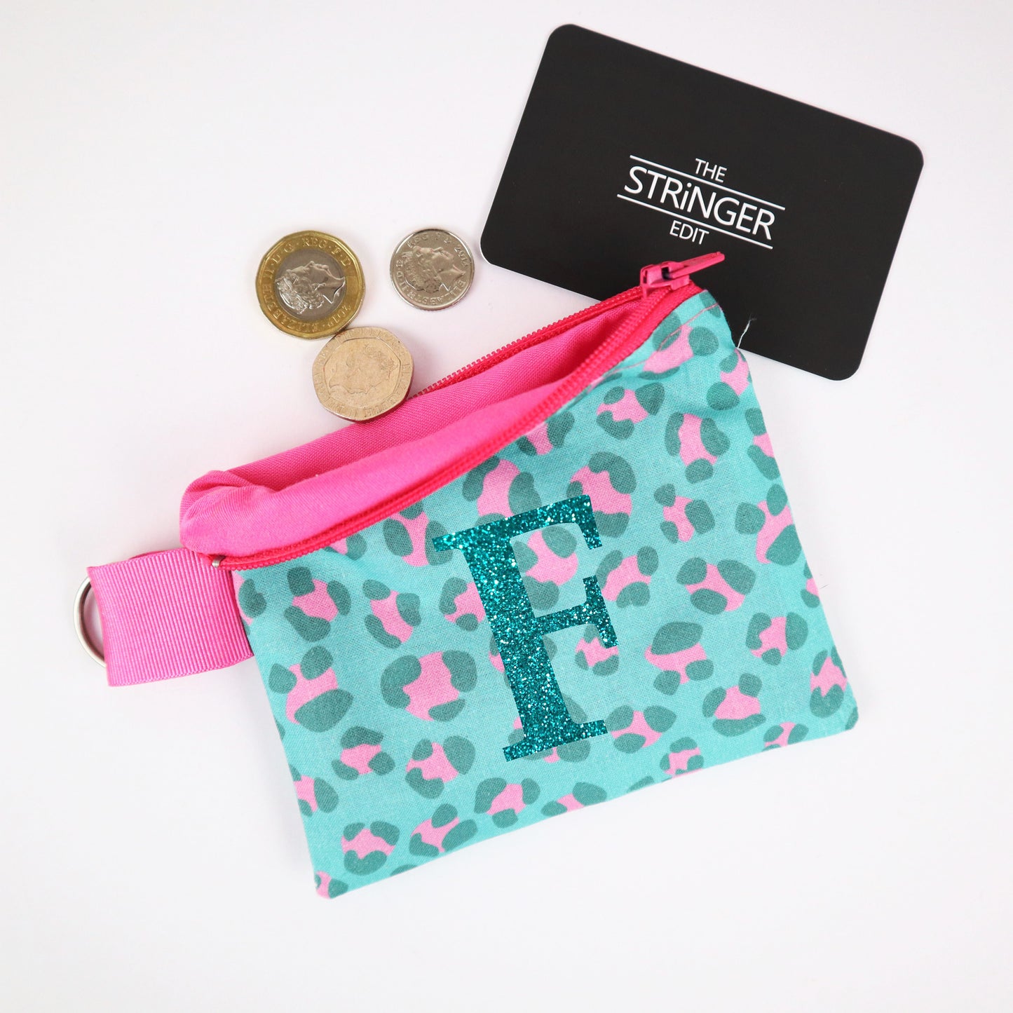Personalised Teal Wild One Purse