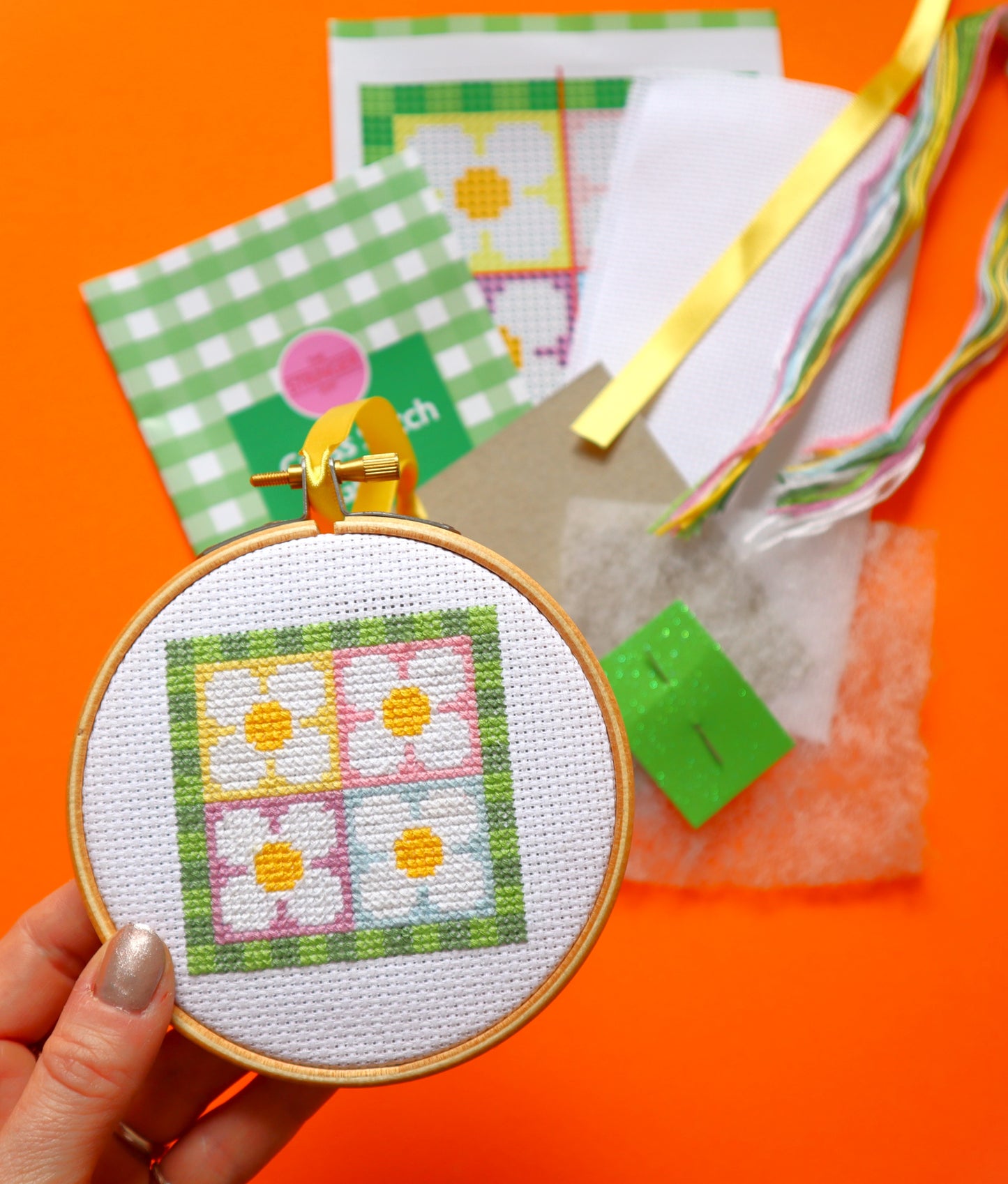 Spring Flower Cross Stitch Kit