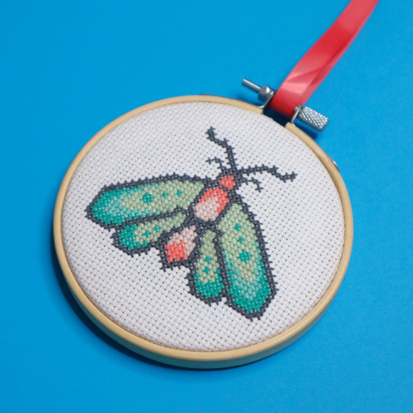 Moth Cross Stitch Pattern