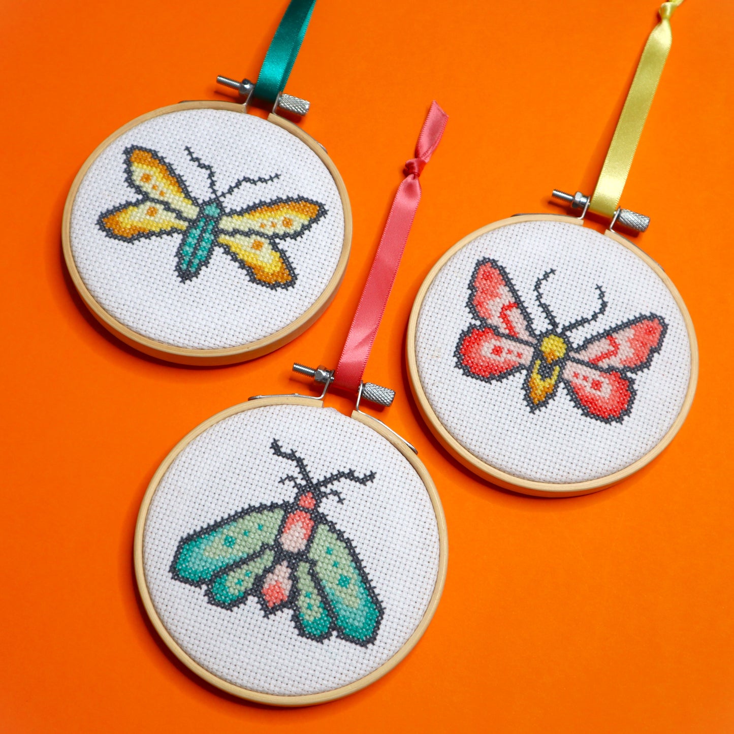 Moth Cross Stitch Pattern