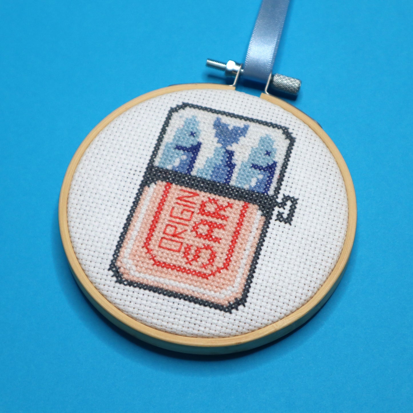 Sardines Cross Stitch Pattern