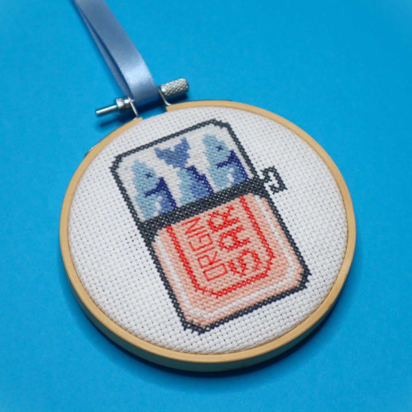 Sardines Cross Stitch Pattern