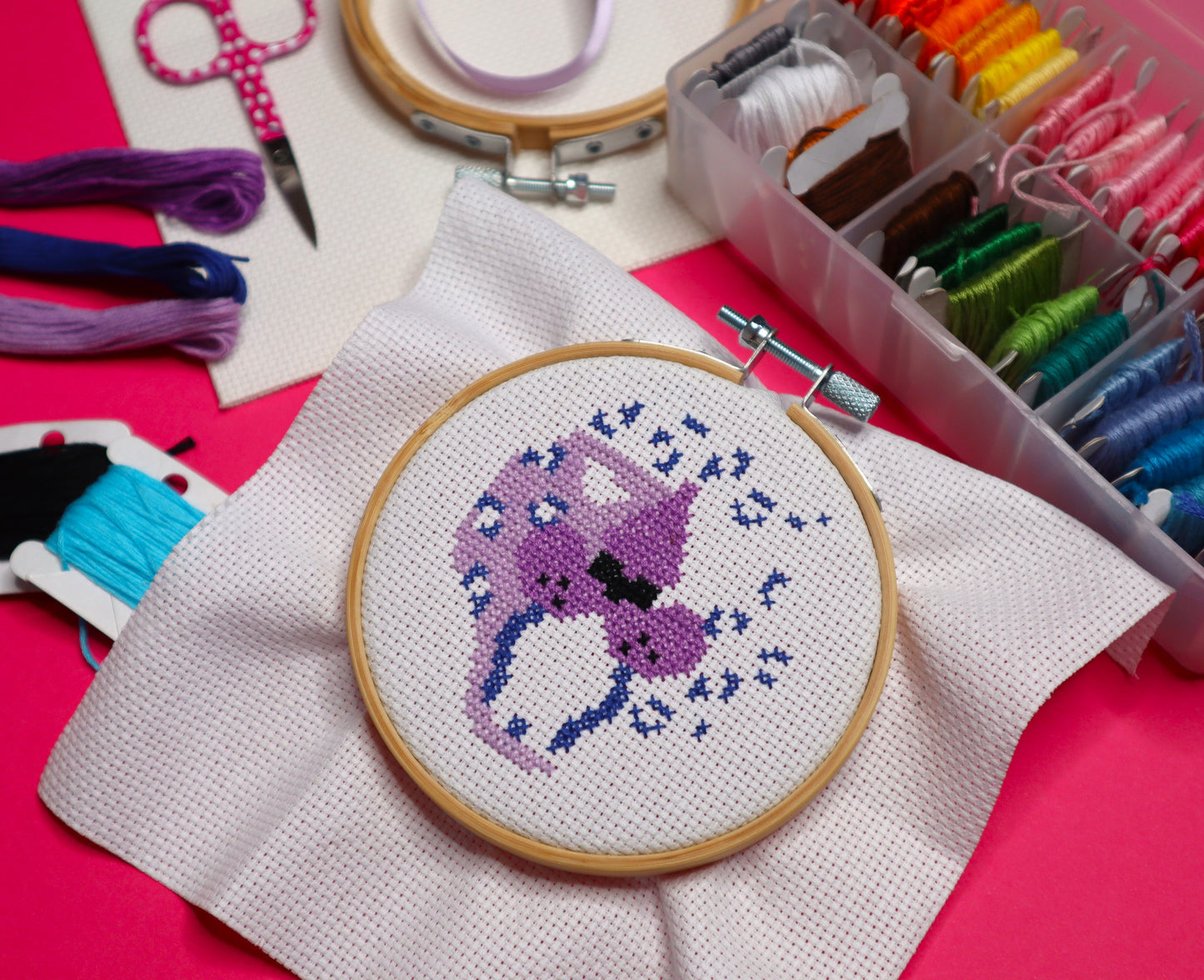 Leopard Cross Stitch Kit