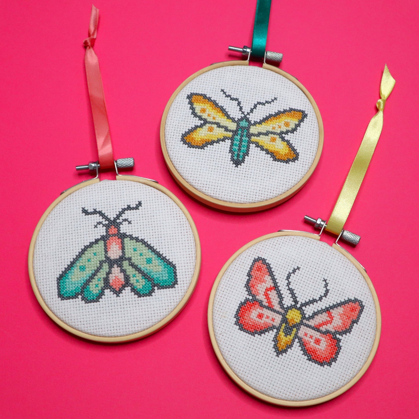 Moth Cross Stitch Pattern