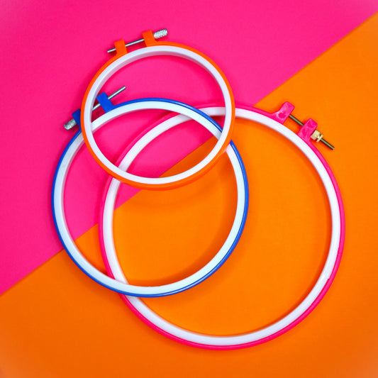 Bright Embroidery Hoop