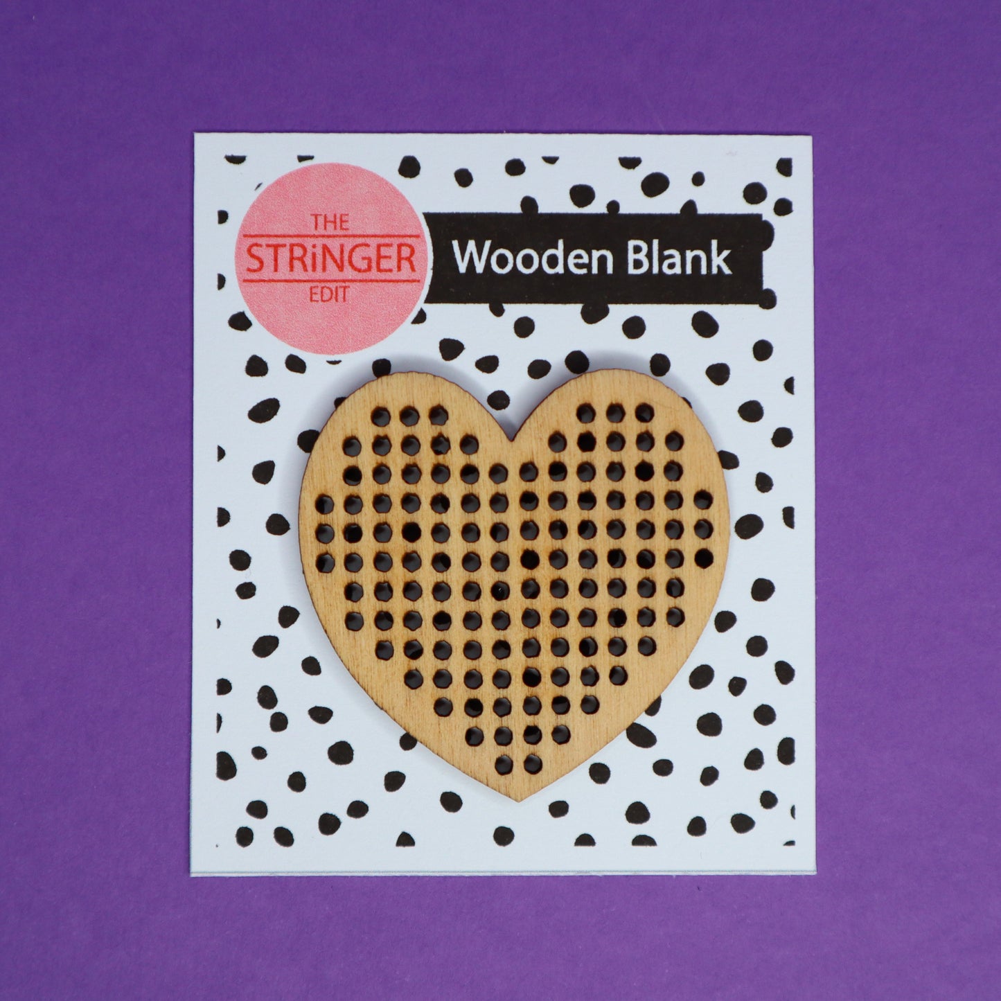 Wooden Blank- Heart