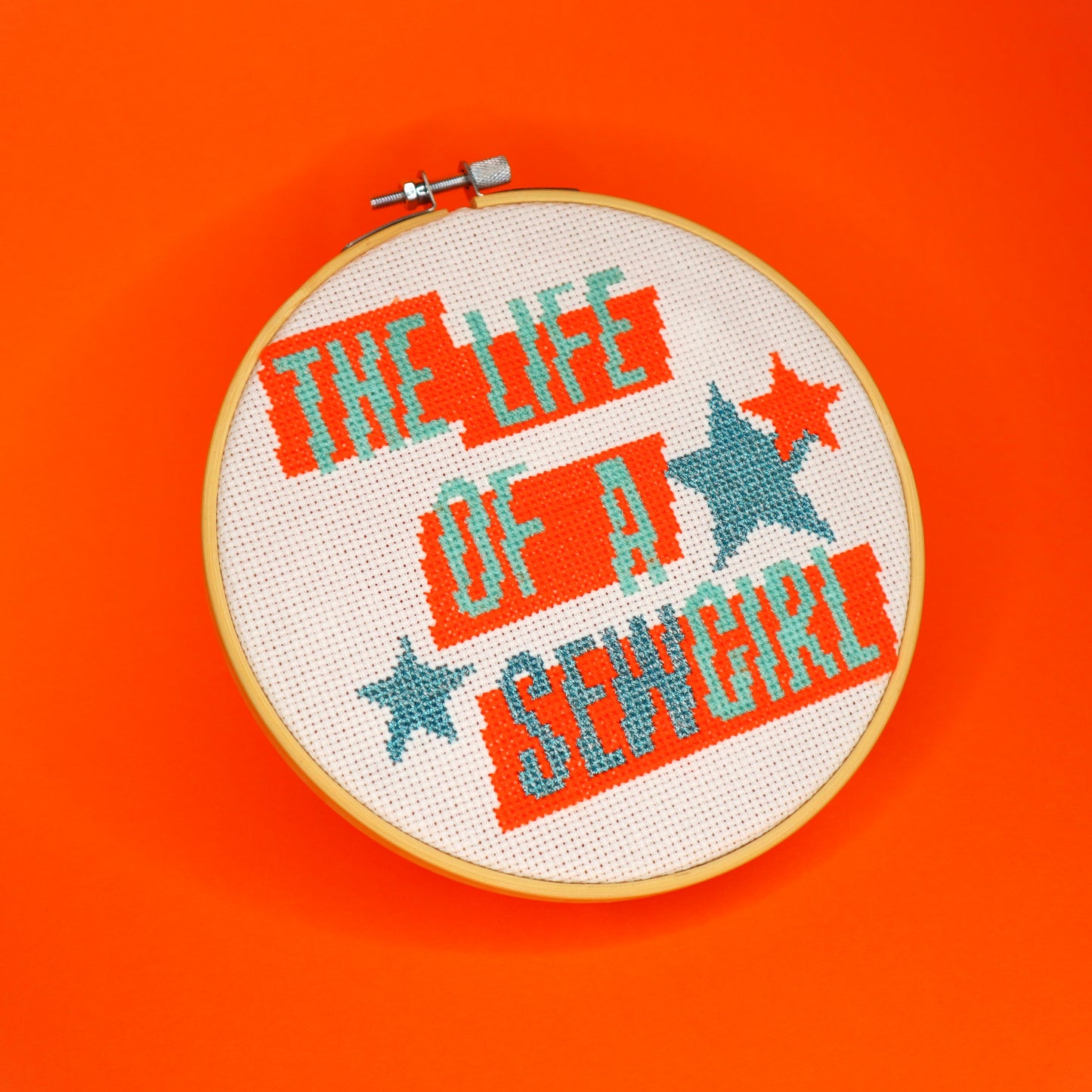 Sewgirl Cross Stitch Pattern