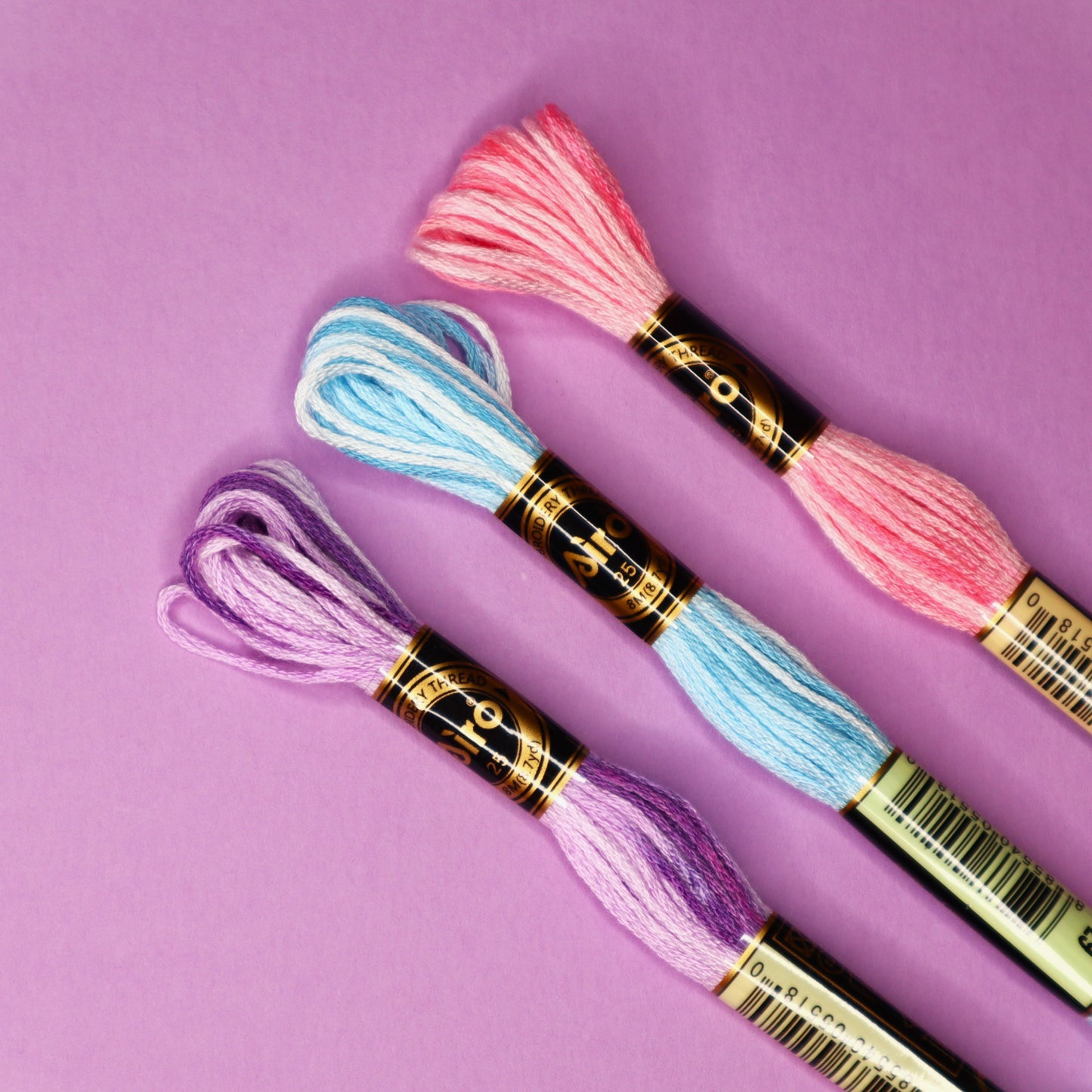 Embroidery Thread Pack- Variegated Mix