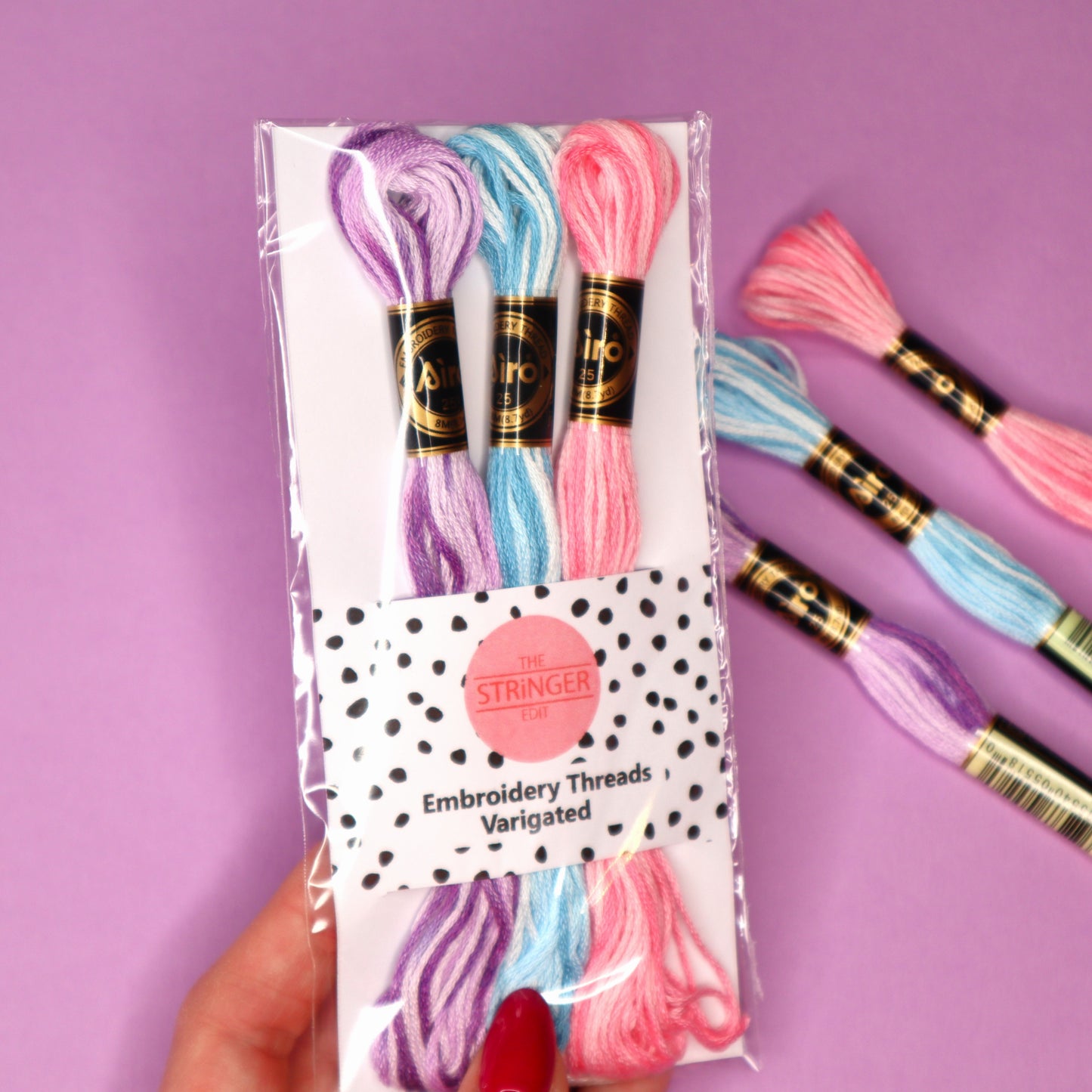 Embroidery Thread Pack- Variegated Mix