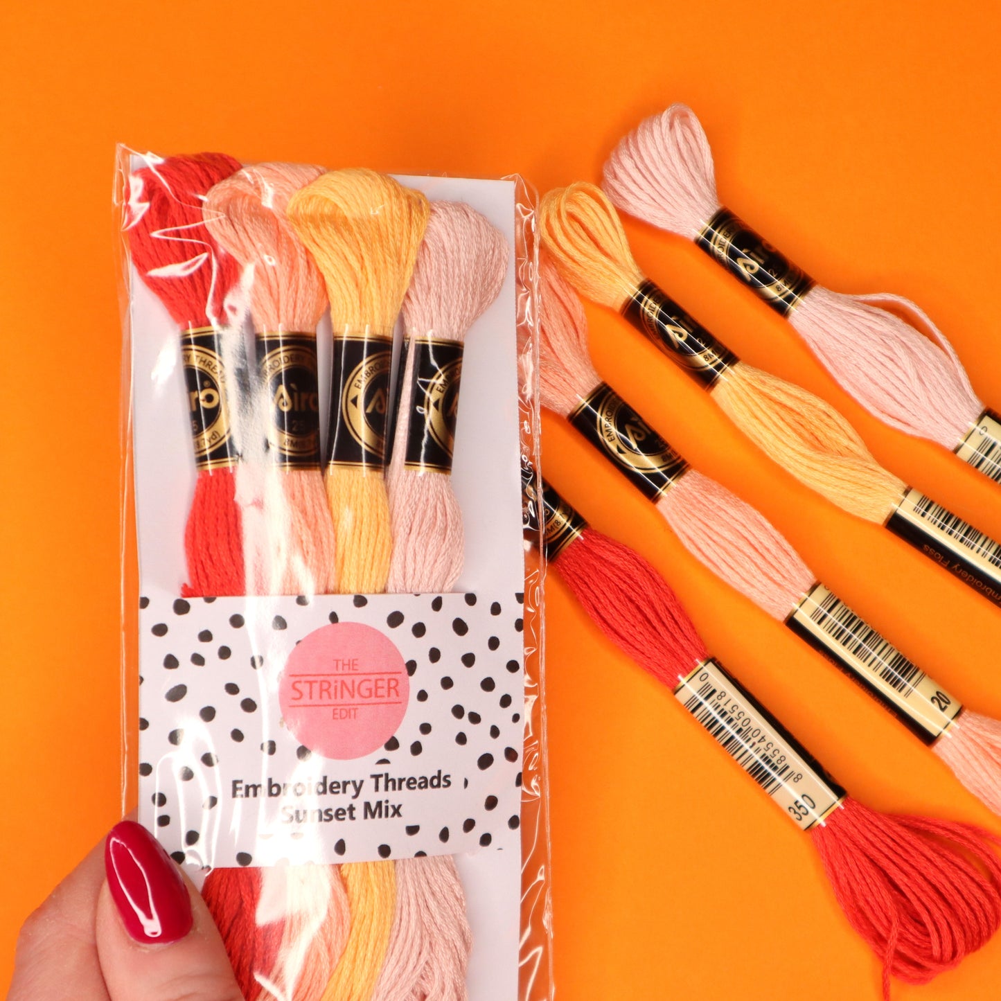 Embroidery Thread Pack- Sunset Mix