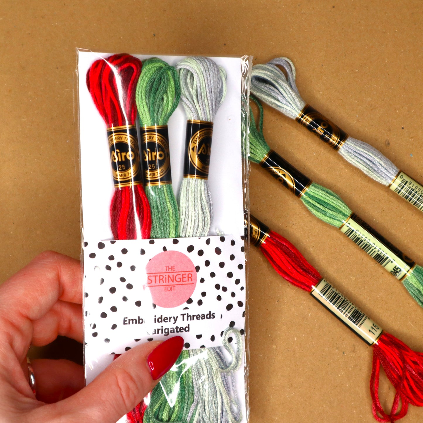 Embroidery Thread Pack- Variegated Mix