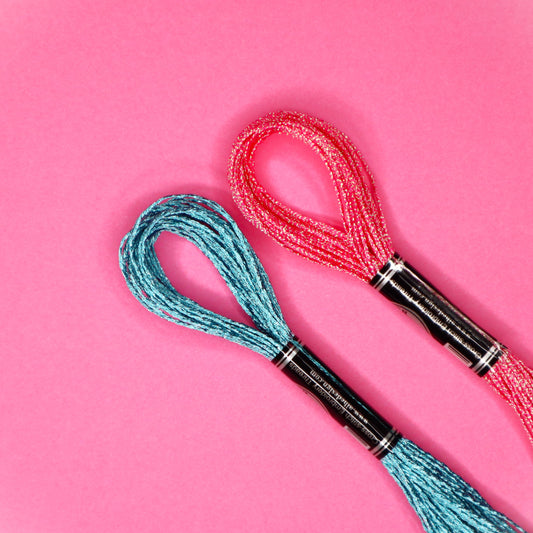 Embroidery Thread Pack- Metallic