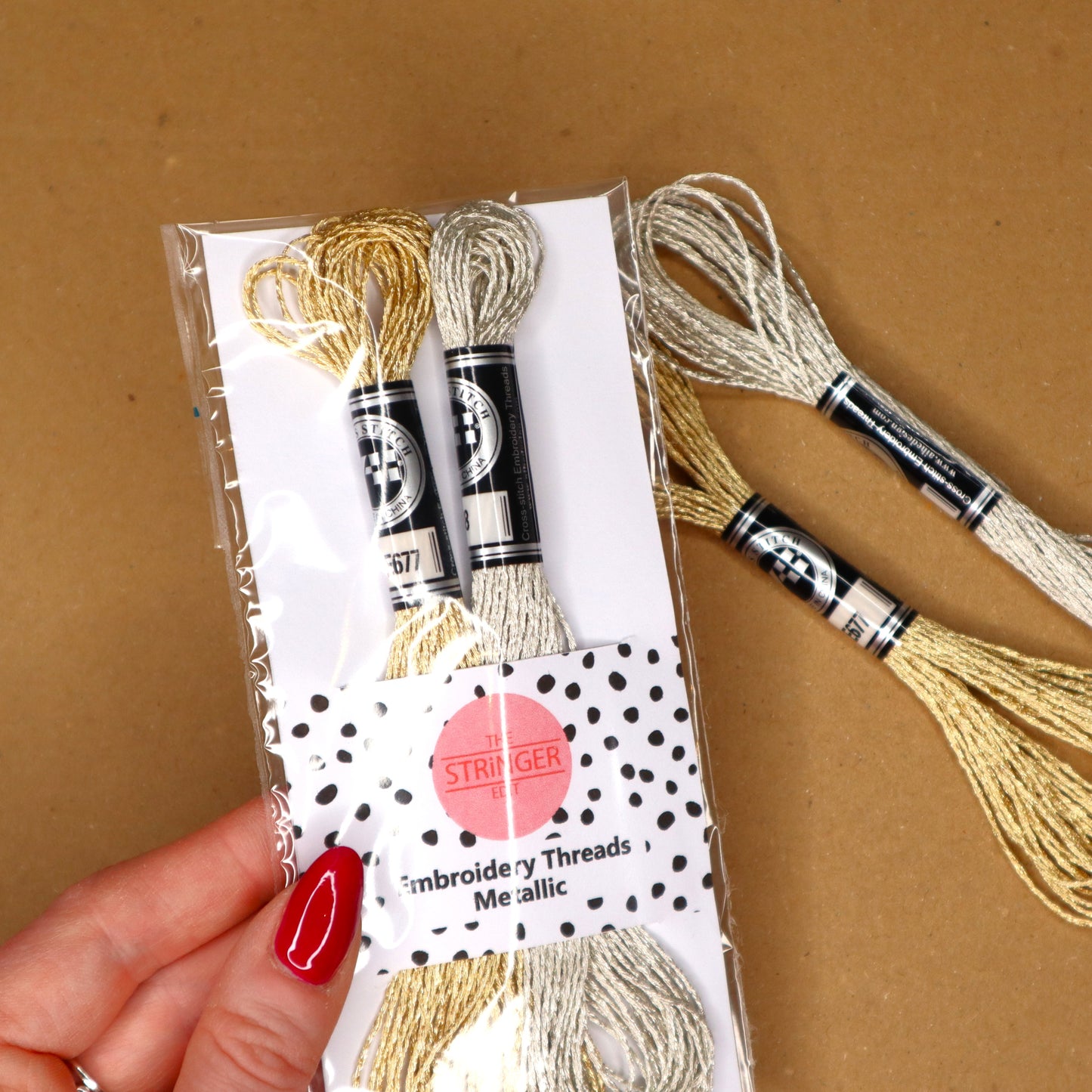 Embroidery Thread Pack- Metallic