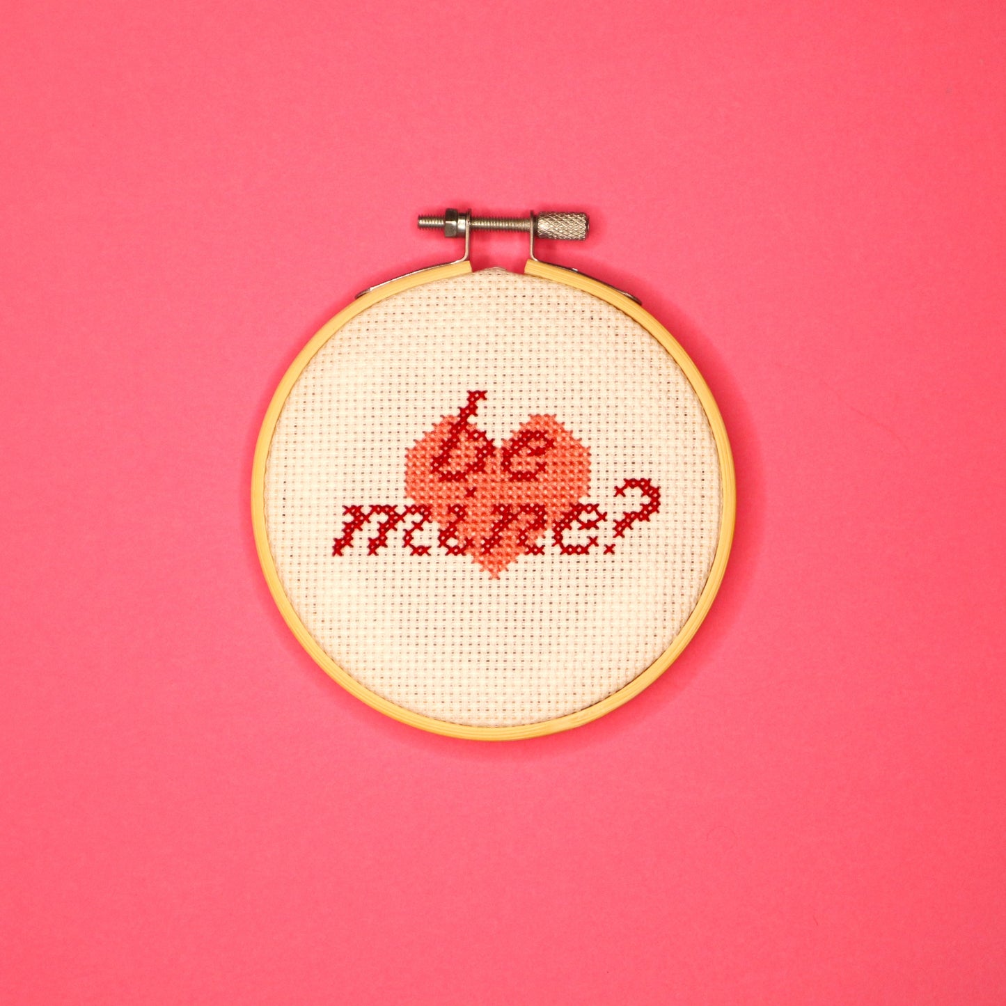 Be Mine? Cross Stitch Pattern