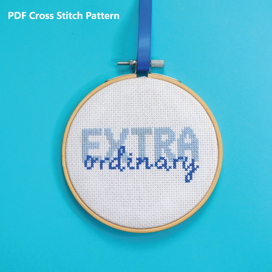 Extra-Ordinary Cross Stitch Pattern