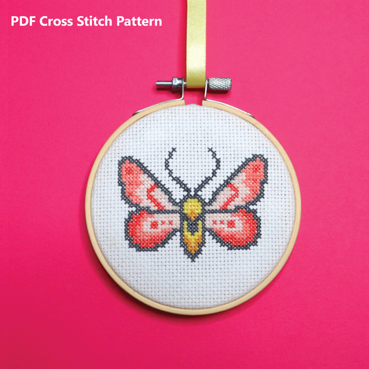 Butterfly Cross Stitch Pattern