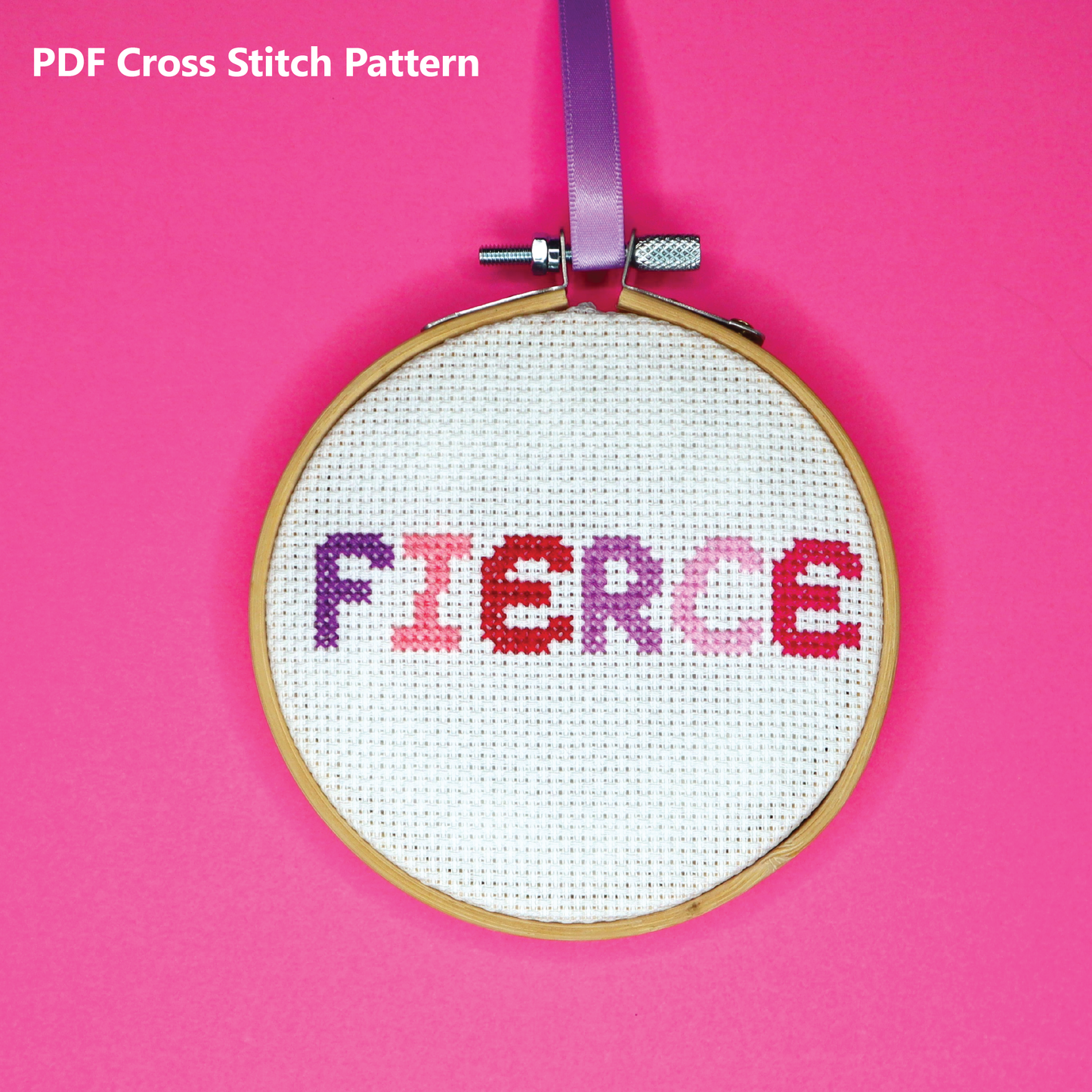 Fierce Cross Stitch Pattern