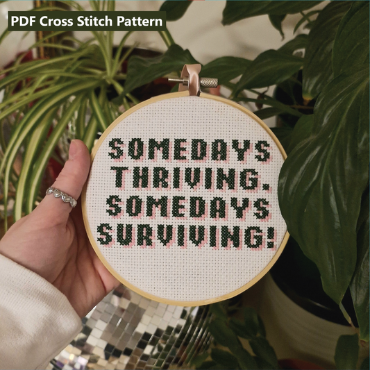 Thriving Cross Stitch Pattern