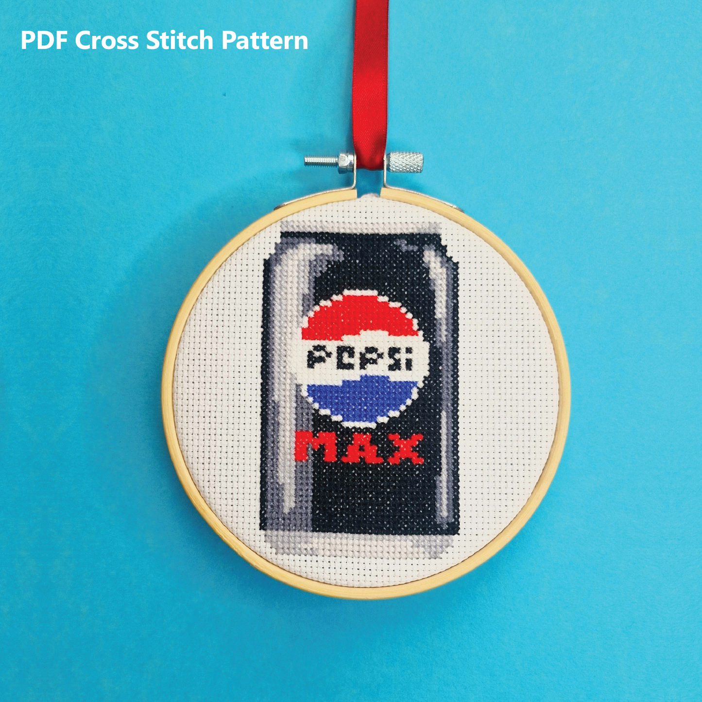Pepsi Cross Stitch Pattern