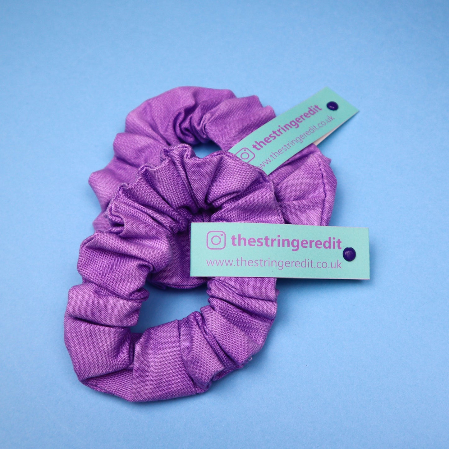 Pastel Purple Scrunchie
