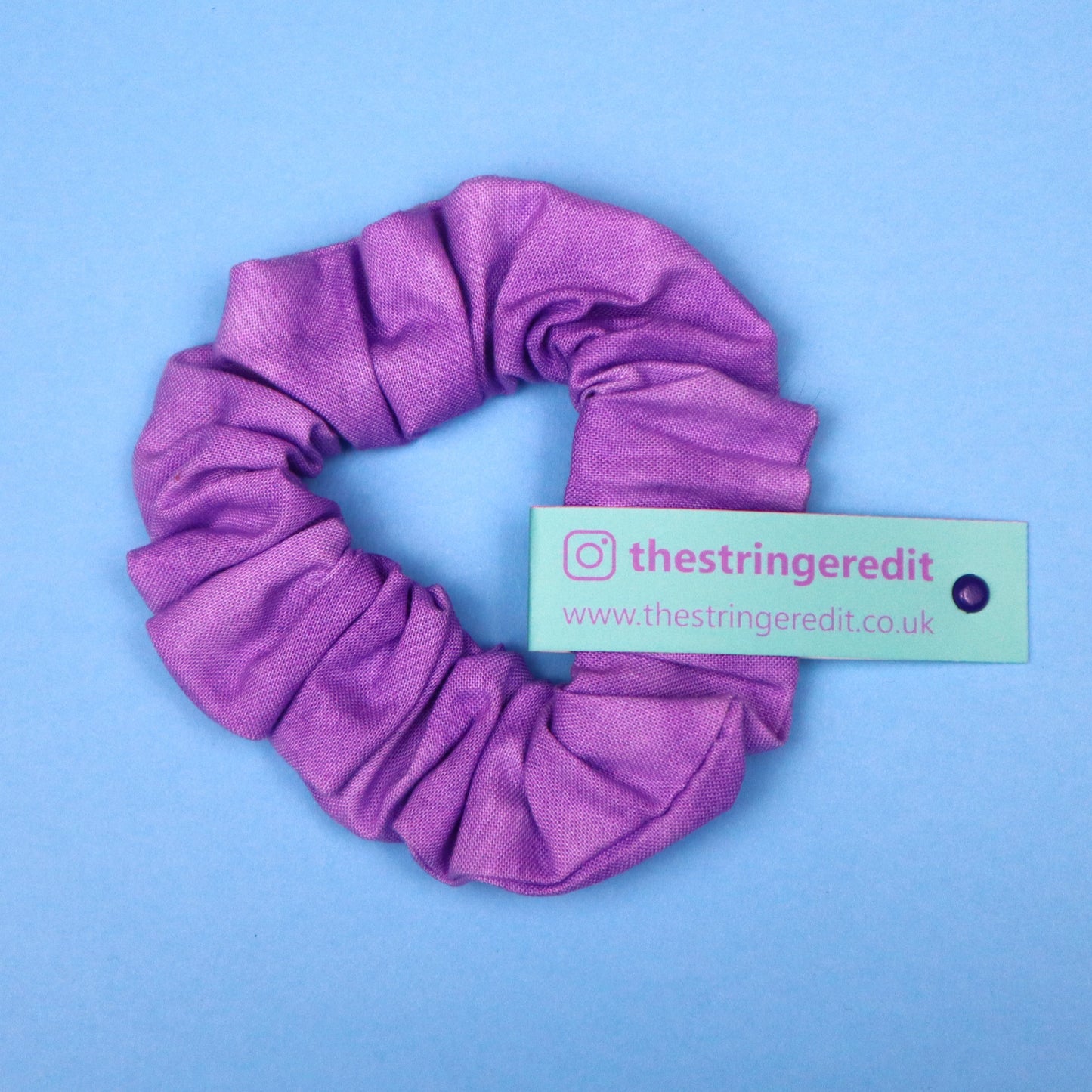 Pastel Purple Scrunchie