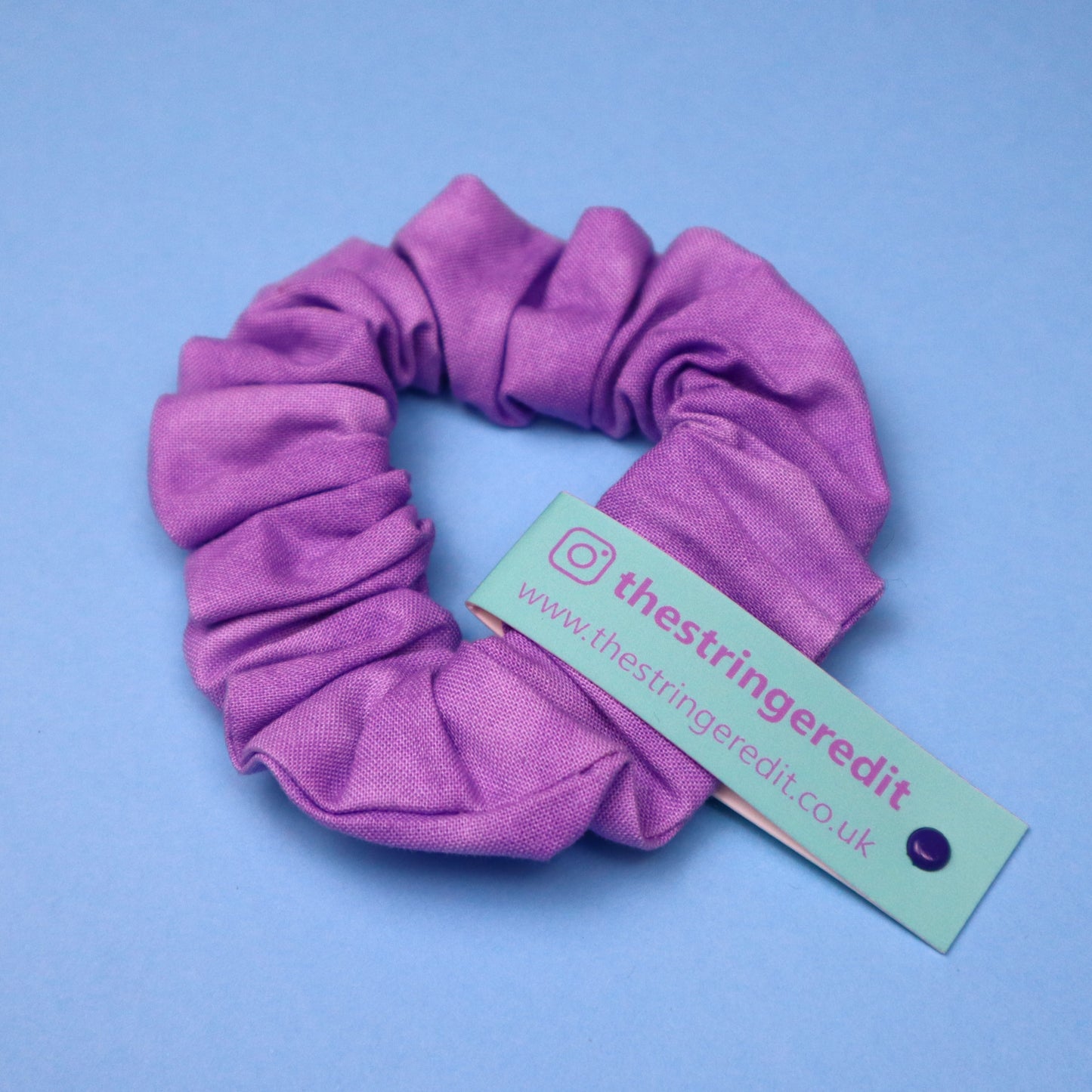 Pastel Purple Scrunchie